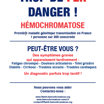 Semaine nationale de l’hémochromatose